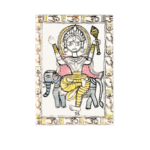 Блокнот в твердом переплете, коллекция Madhubani